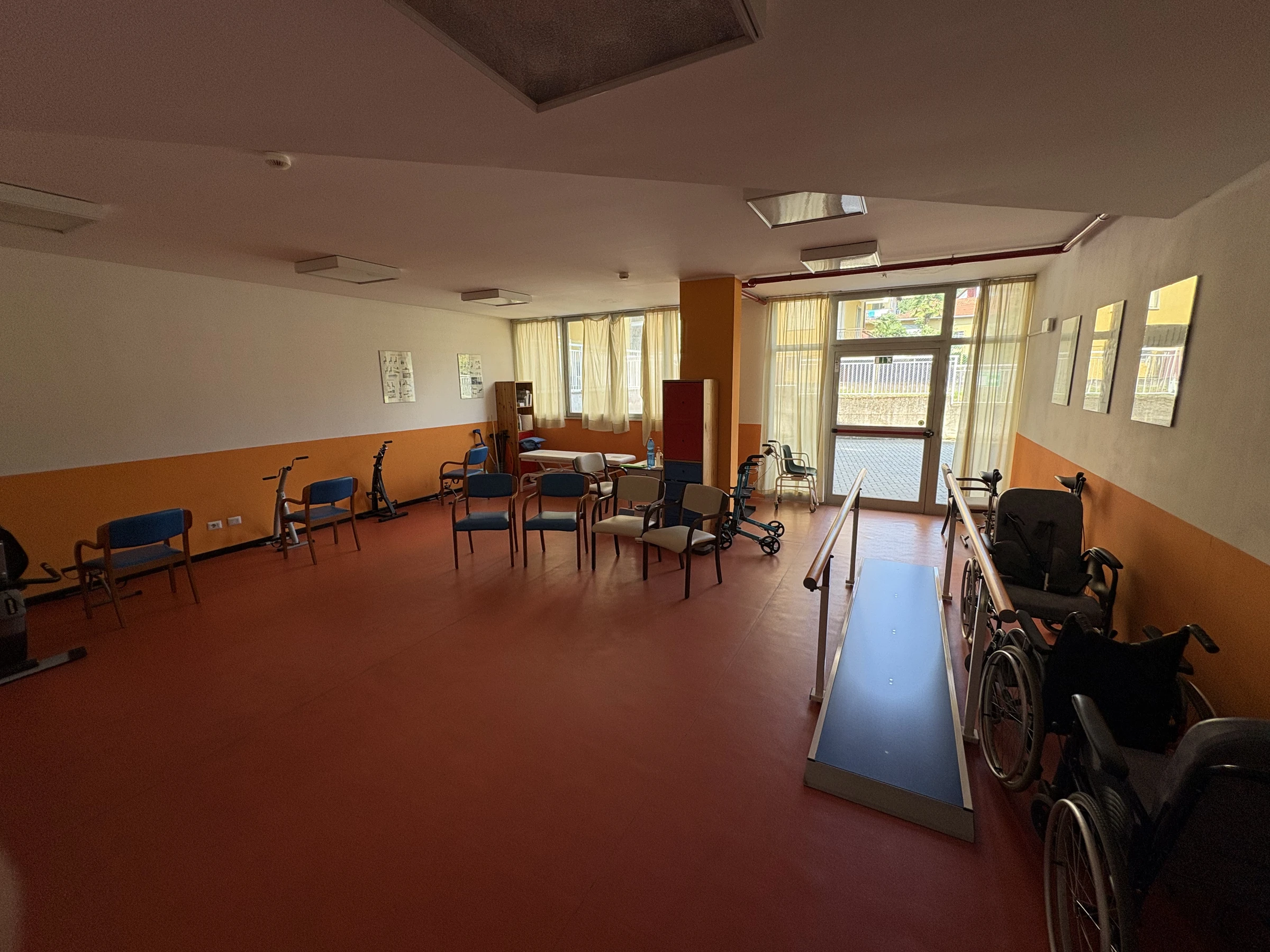 Palestra interna per attività motorie e riabilitative