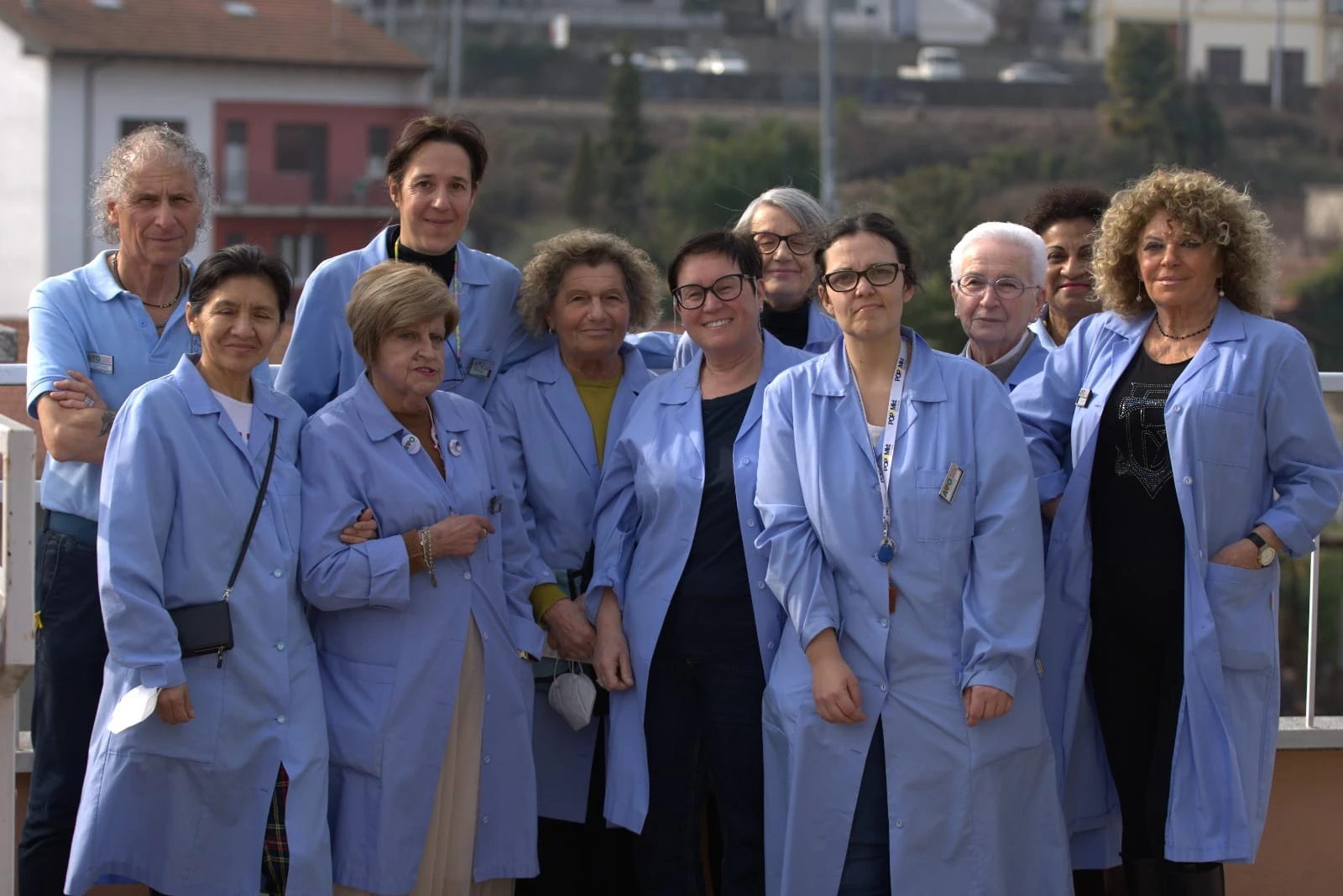 Gruppo dei volontari della Casa di Riposo Ratti Moretti
